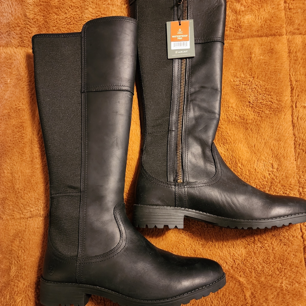Ariat Ladies Sutton II Waterproof Black Boots